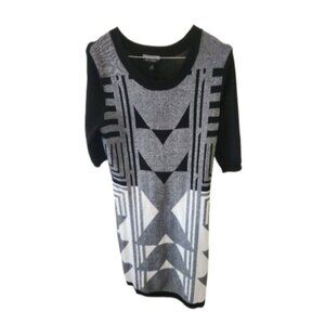 Allison Brittney Short Sleeve Sweater Dress